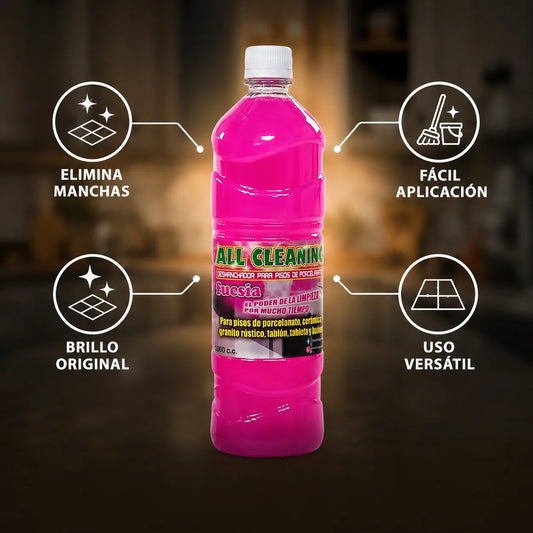 ALL CLEANING FUCSIA LIMPIADOR PISOS Y JUNTAS